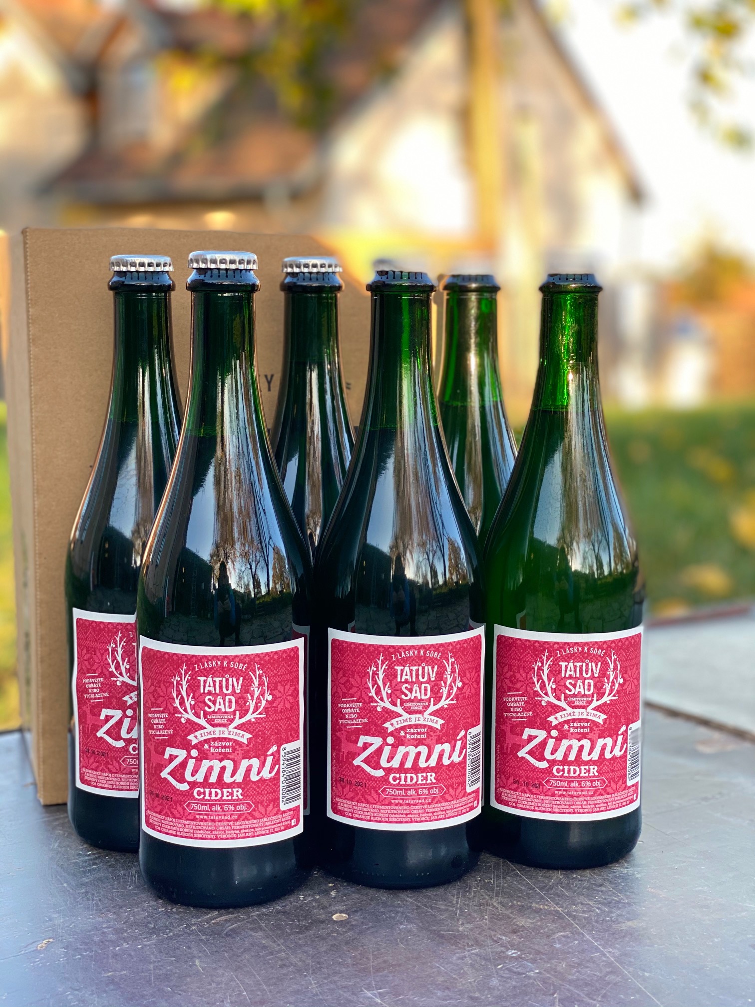 Bedna Zimní cider 